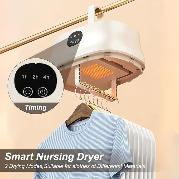 GharTech Electric Mini Cloth Dryer – Fast Dry T-Shirts, Jeans & More