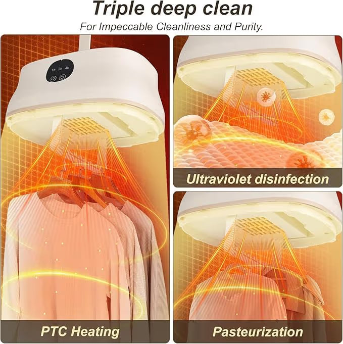 GharTech Electric Mini Cloth Dryer – Fast Dry T-Shirts, Jeans & More